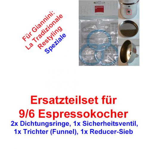 1x Set Ersatzteil 9/6 Espressokocher Giannini