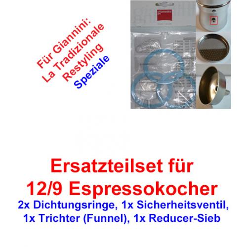 1x Set Ersatzteil 12/9 Espressokocher Giannini